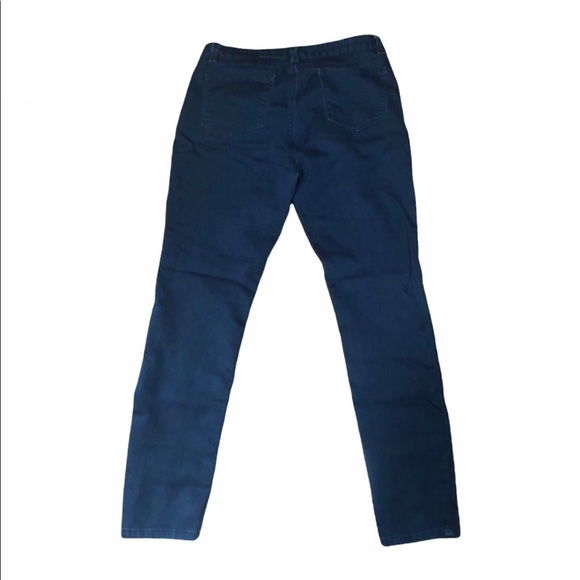 Skinny Compression Jeans Revolution by Revolt Size 13 Dark Blue Wash - Picture 2 of 8